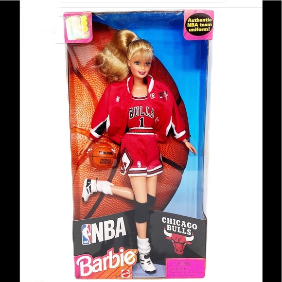 Toys | Barbie Chicago Bulls Doll Nba Team Uniform | Poshmark